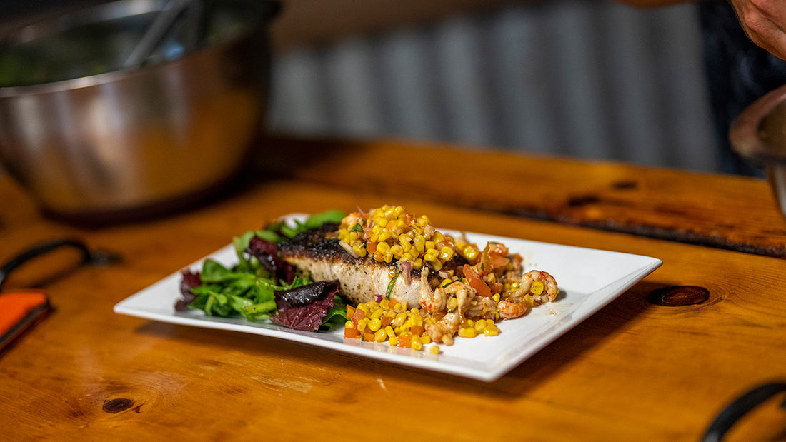 Galley Special: Blackened Amberjack