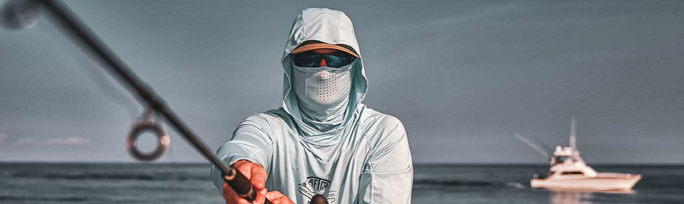 UV Performance Shirts with Hood & Mask