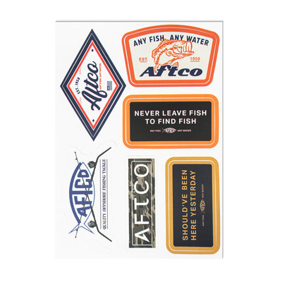 AFTCO Promo Sticker Sheet 2