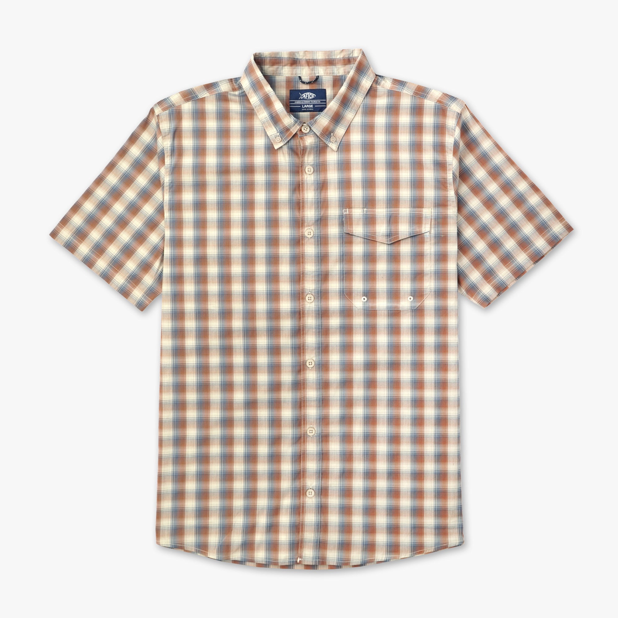 Portside SS Button Down Fishing Shirt | AFTCO