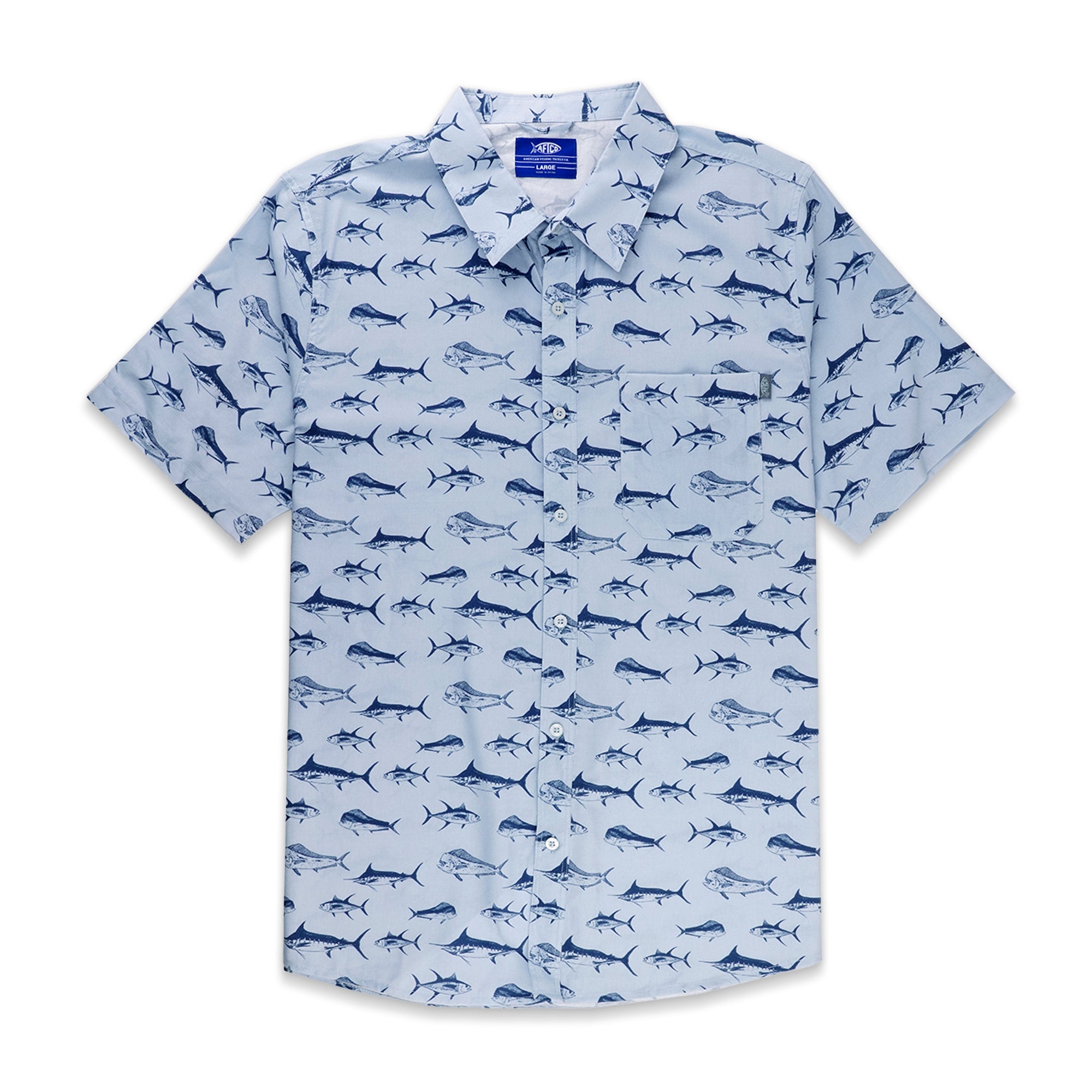 Portside LS Button Down Fishing Shirt - Main Image