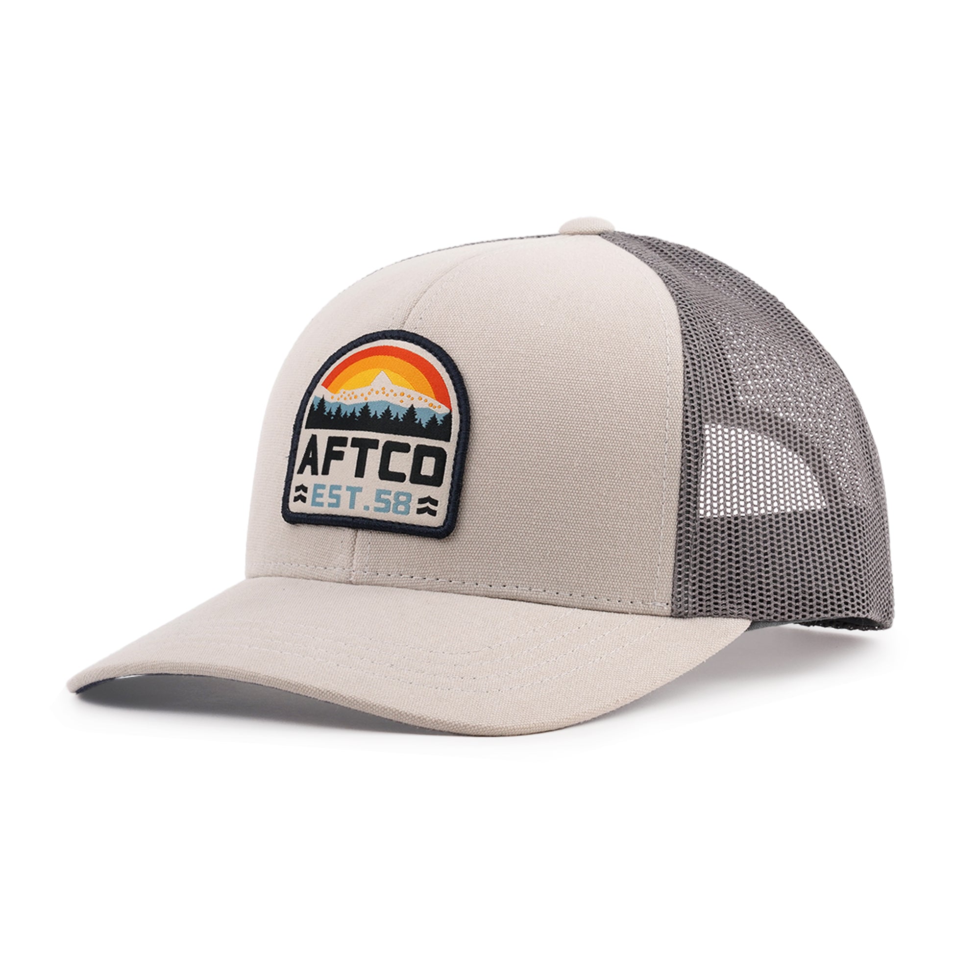 AFTCO Rustic Trucker Hat Natural