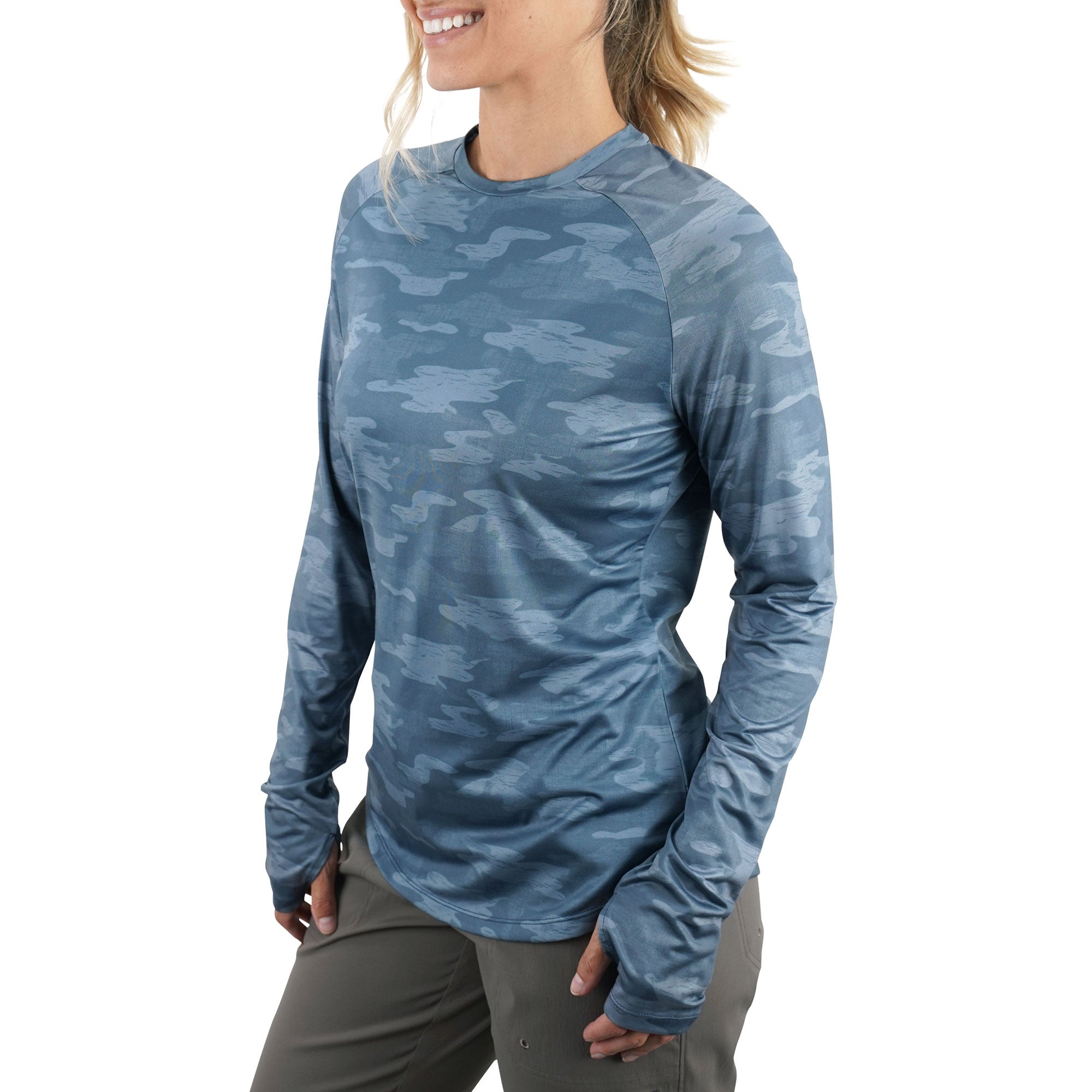 Chemise AFTCO Tactical Hooded LS – Teal Digi Camo XXL – Neuve étiquettes