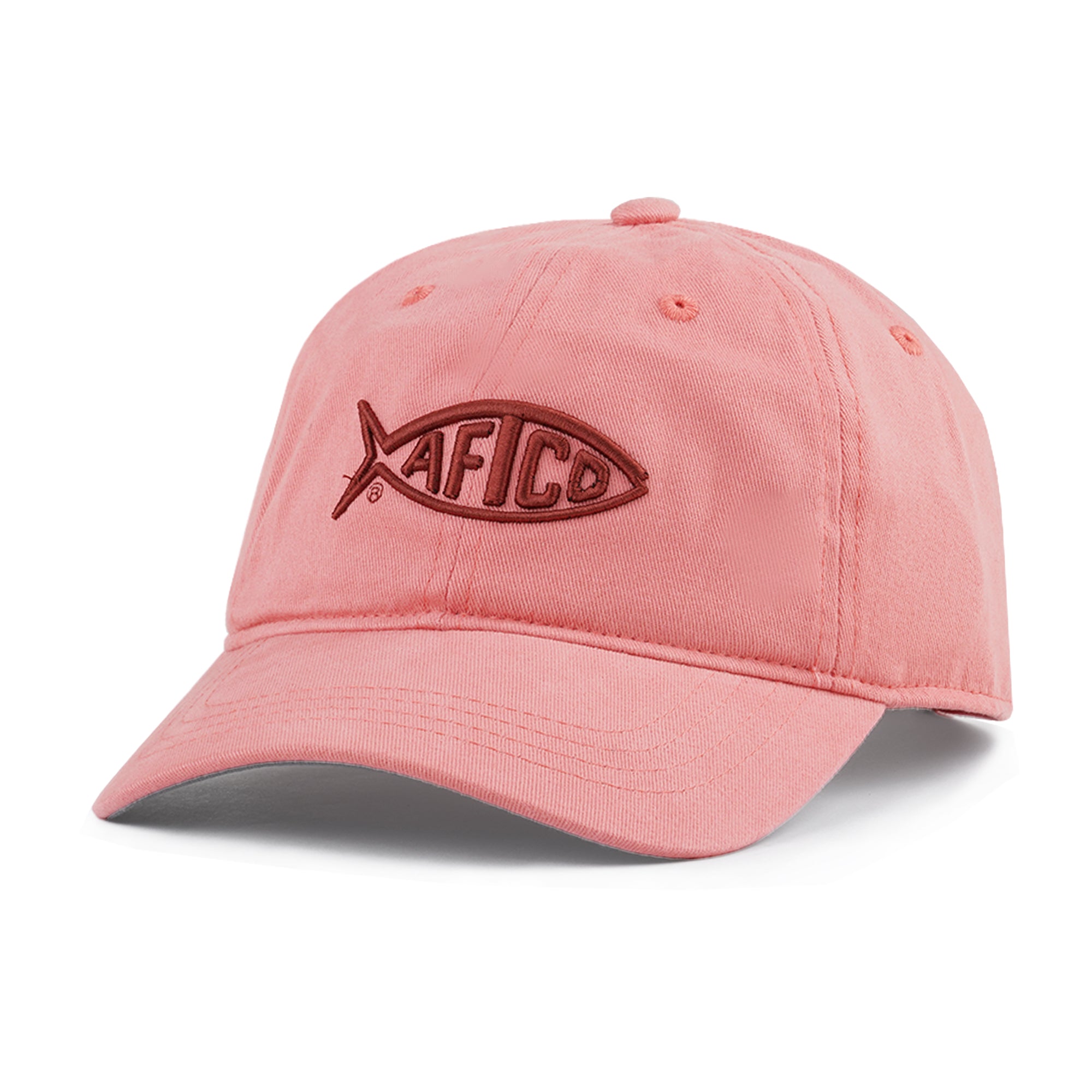 AFTCO Women's Base Camp Hat - Coral - OSFM
