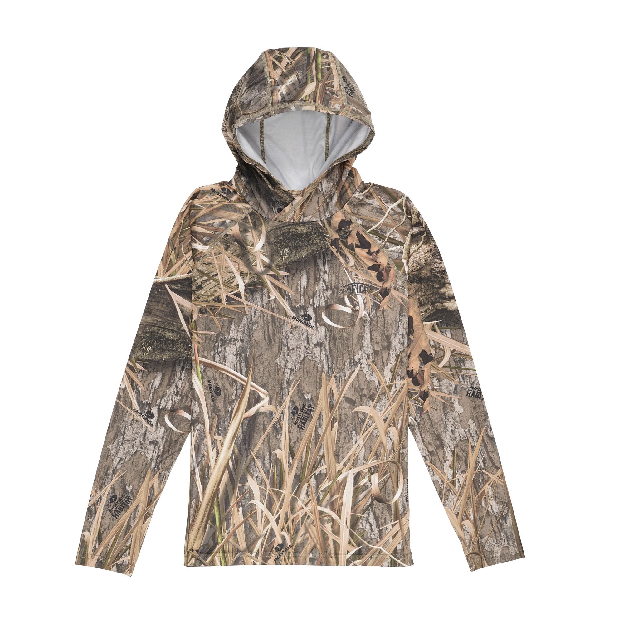 Youth Mossy Oak Hooded Performance Shirt – AFTCO