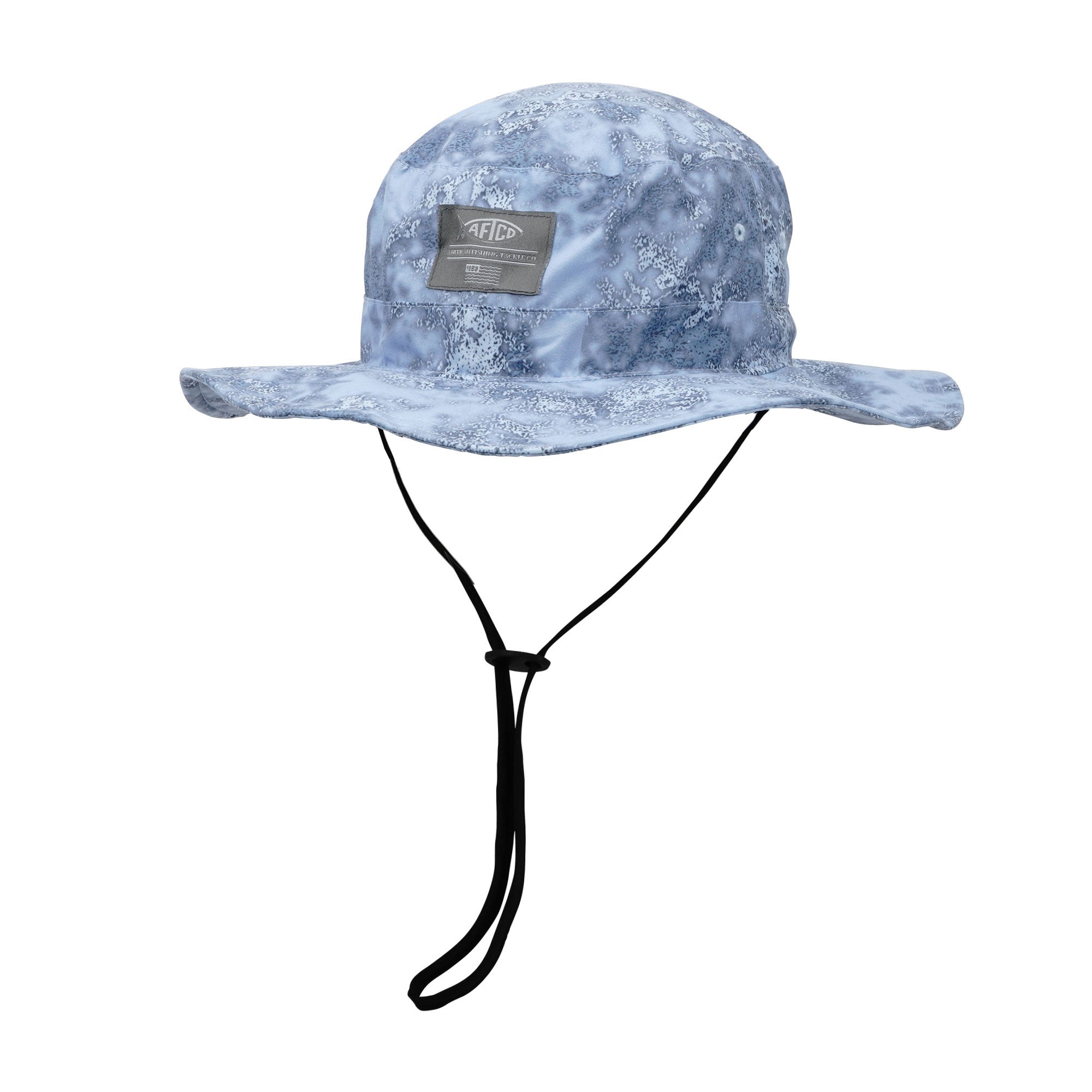 AFTCO Cast Boonie Hat Airy Blue Acid Camo