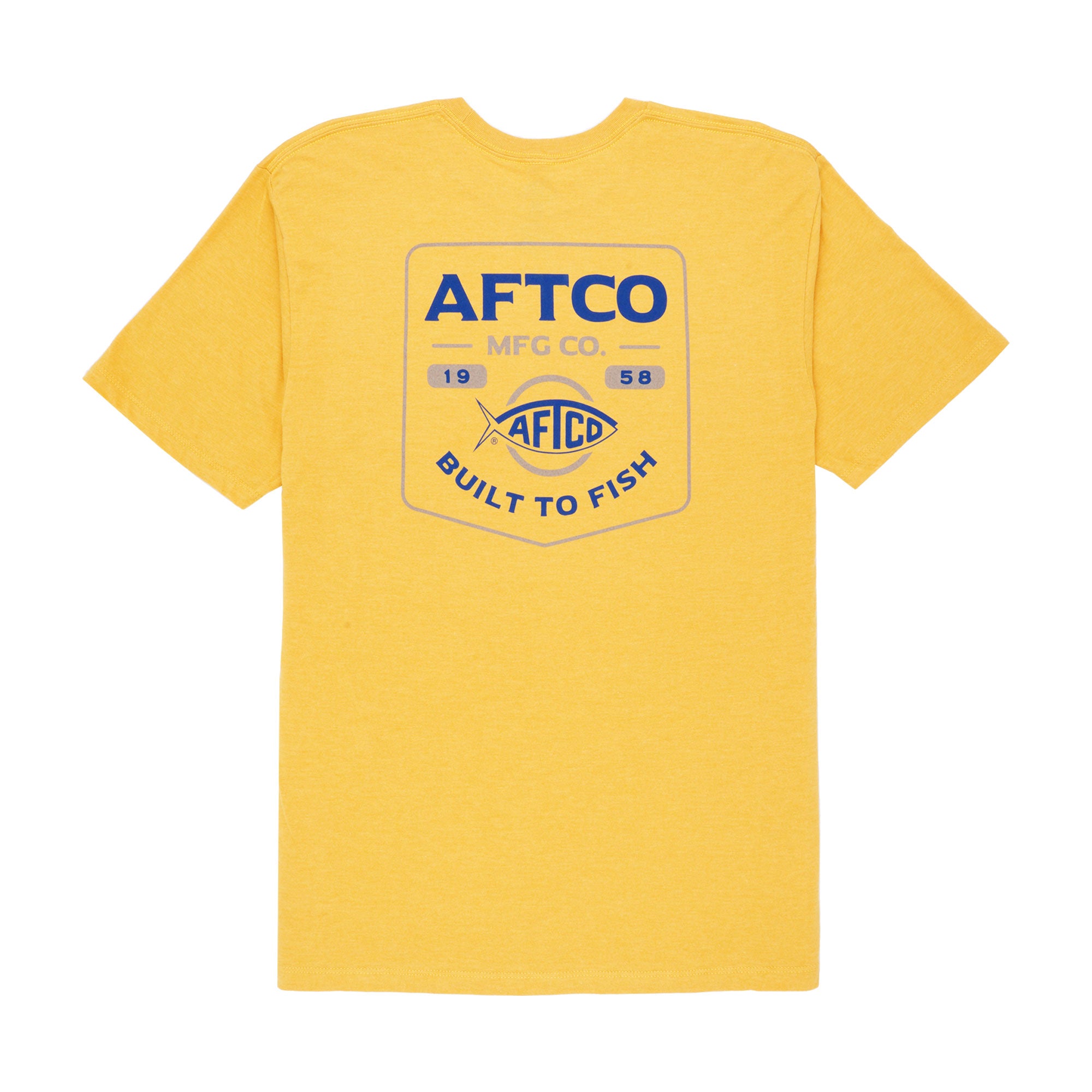Certified Fishing T-shirts | AFTCO / Honey Heather / 2x