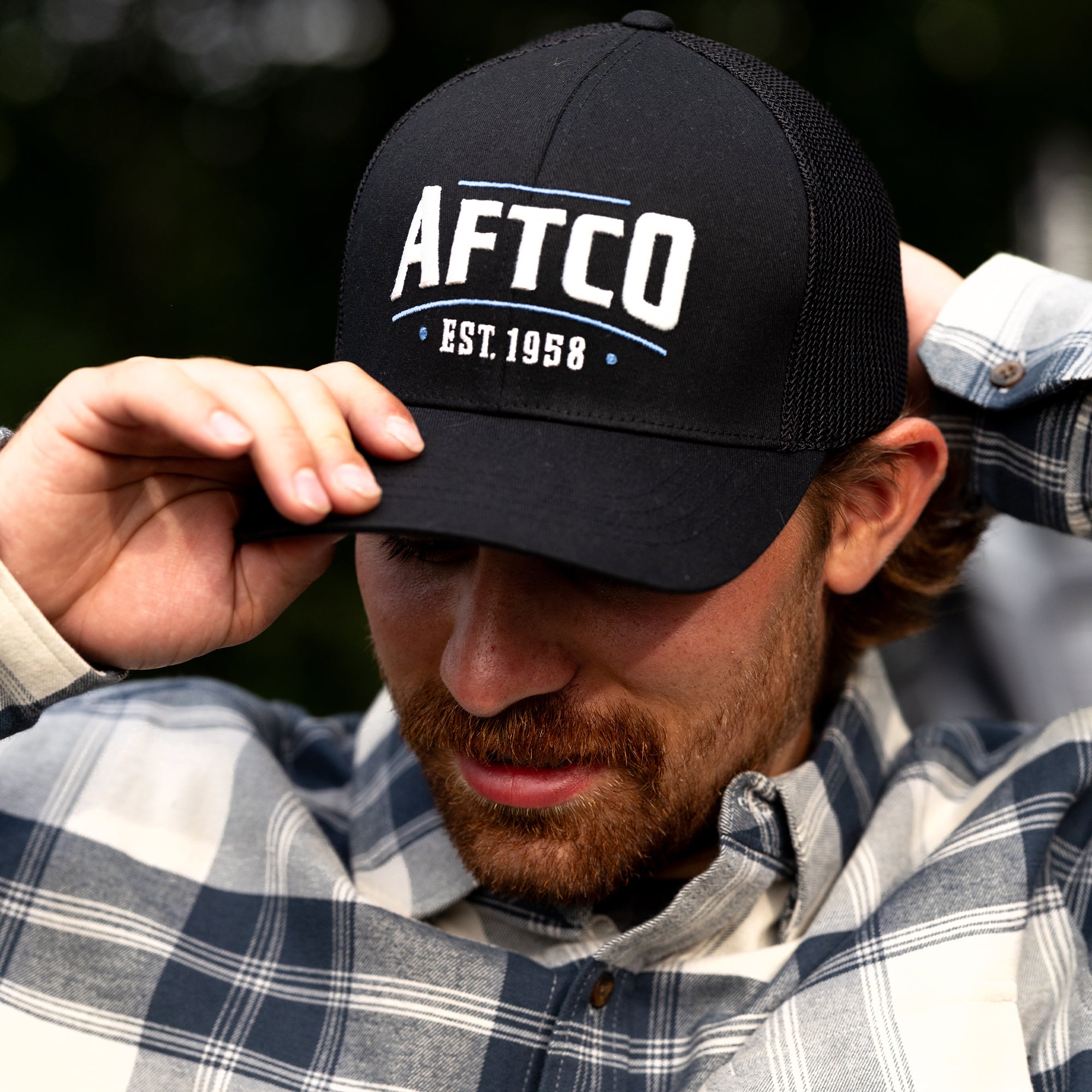 Tidal Trucker Fishing Hat Snapback | AFTCO