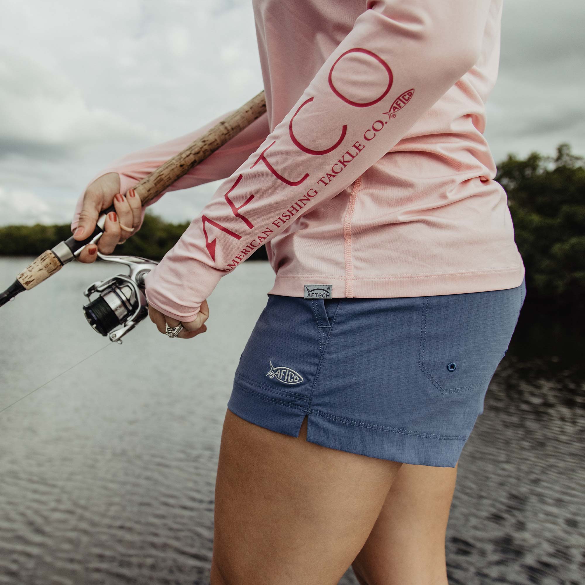 Women's Samurai Long Sleeve Sun Protection Shirt – AFTCO