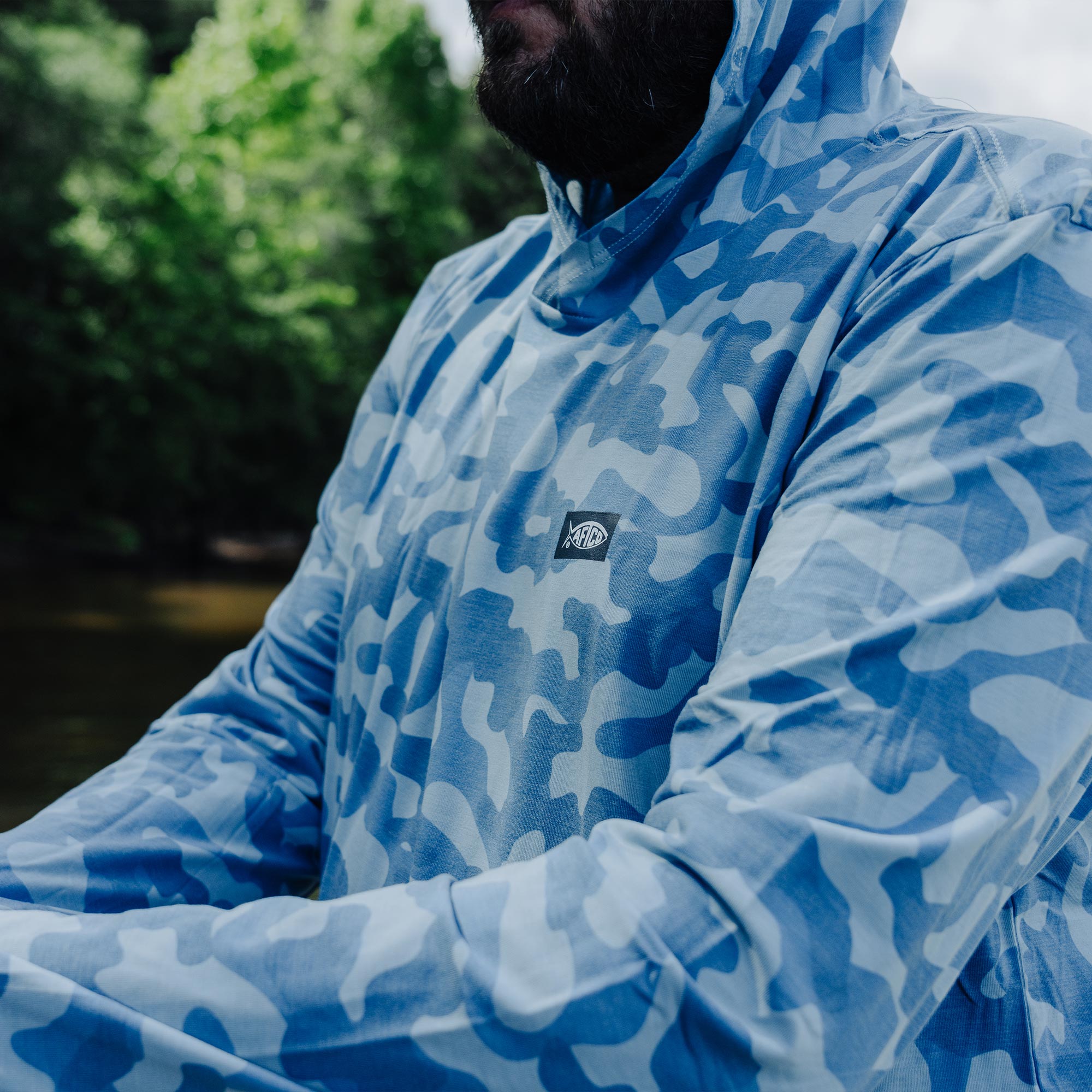Ocean Bound Hooded Performance Shirt – AFTCO