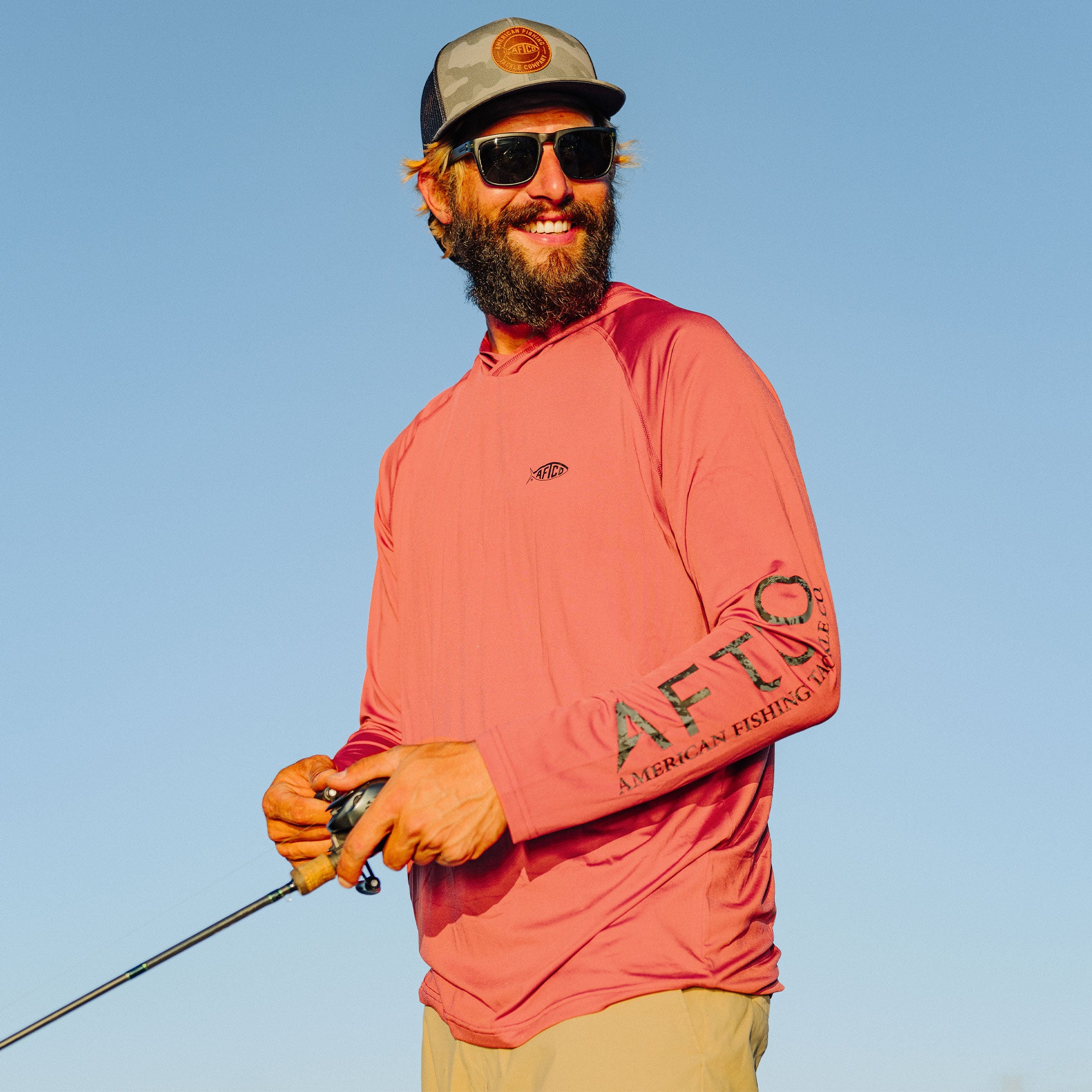 Samurai Long Sleeve Sun Protection Hoodie | AFTCO