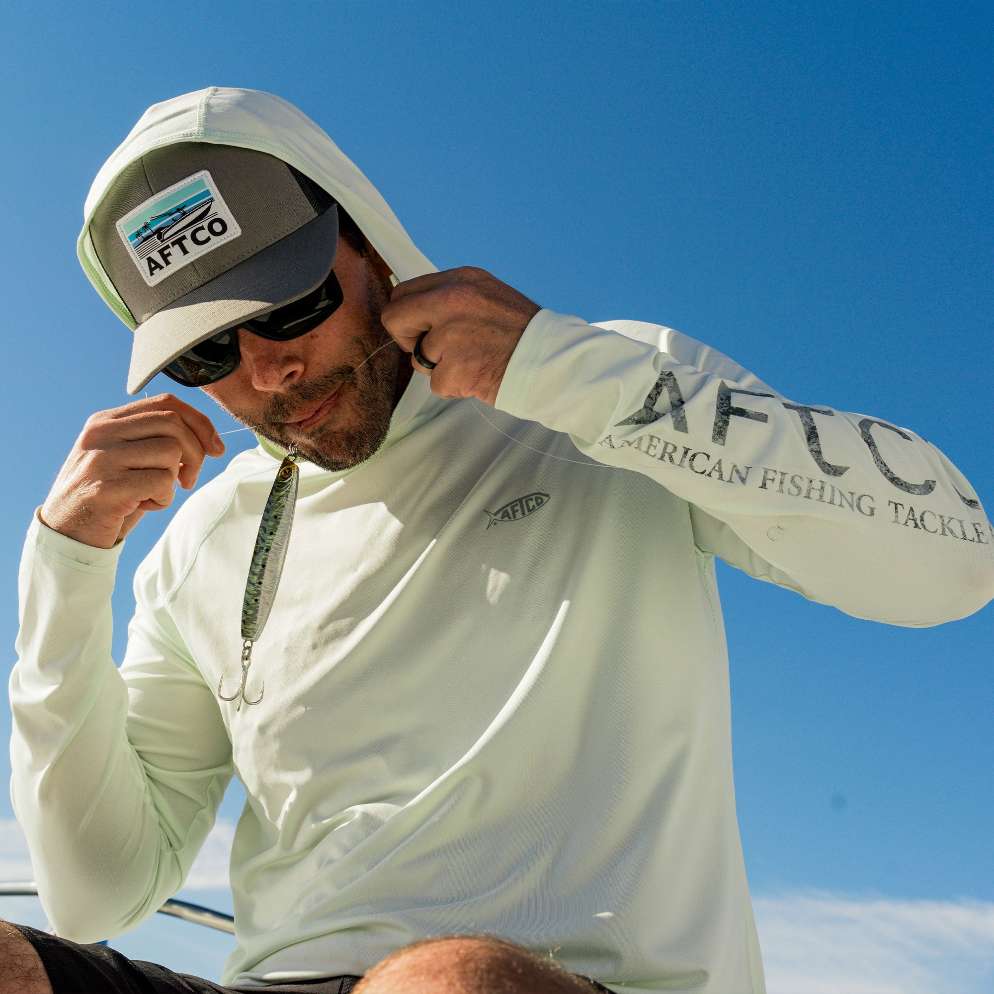 Samurai Long Sleeve Sun Protection Hoodie | AFTCO