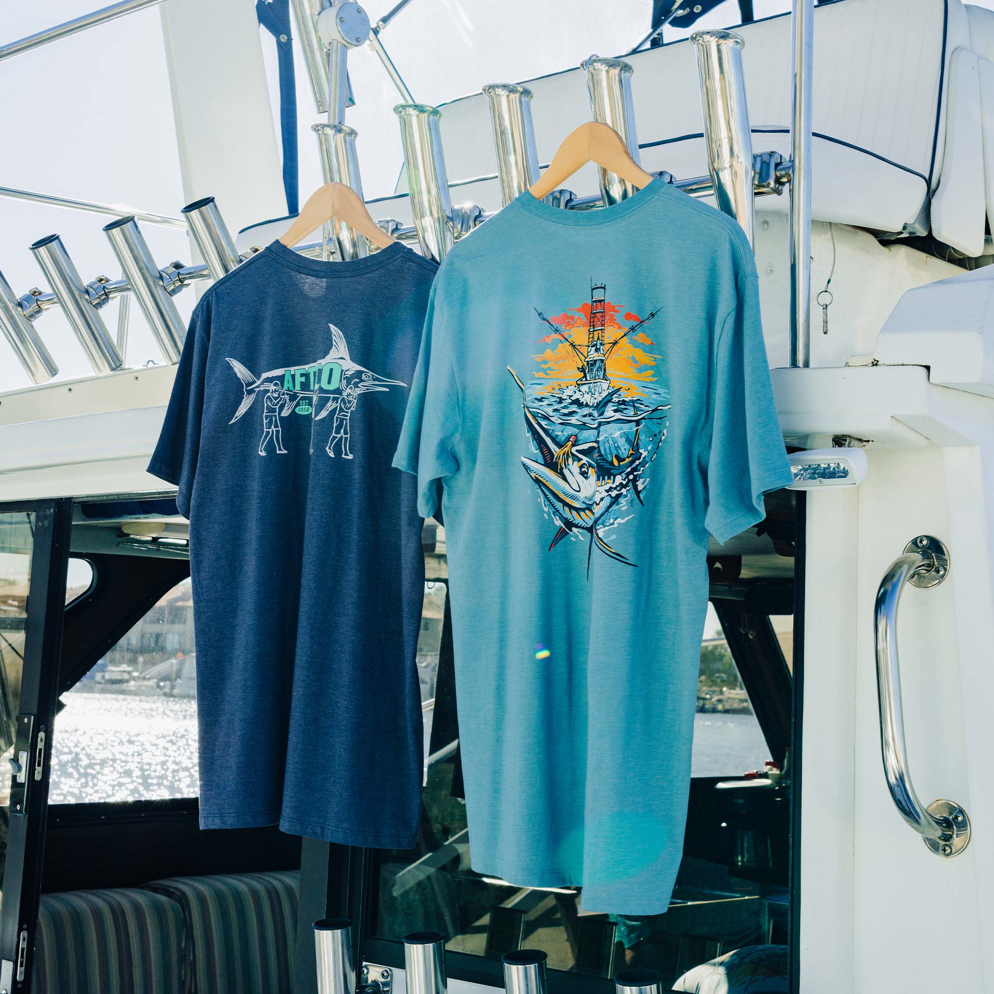 Ship Out SS Fishing T-Shirts | AFTCO