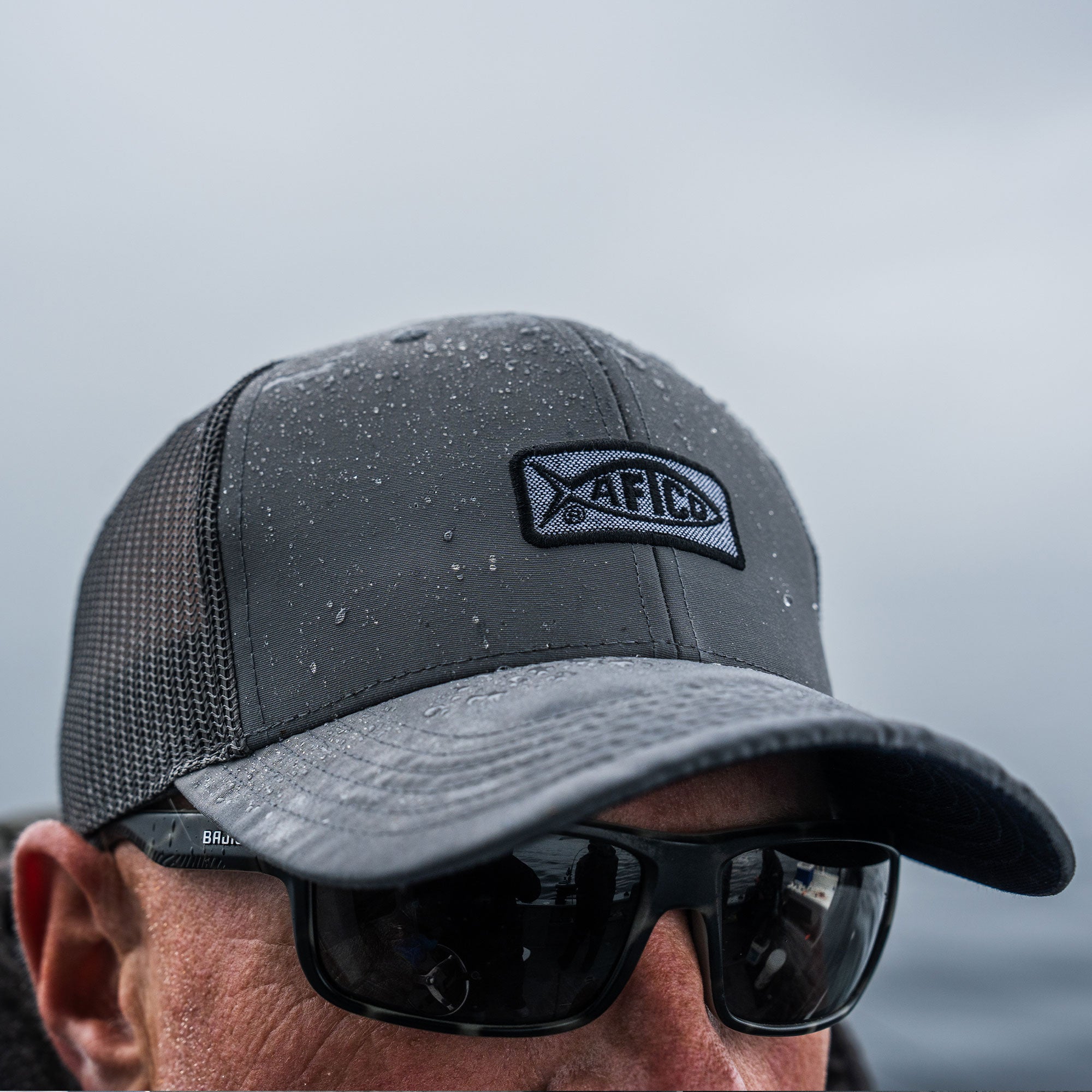 oysterman hat pacs+creek anglers device 帽子