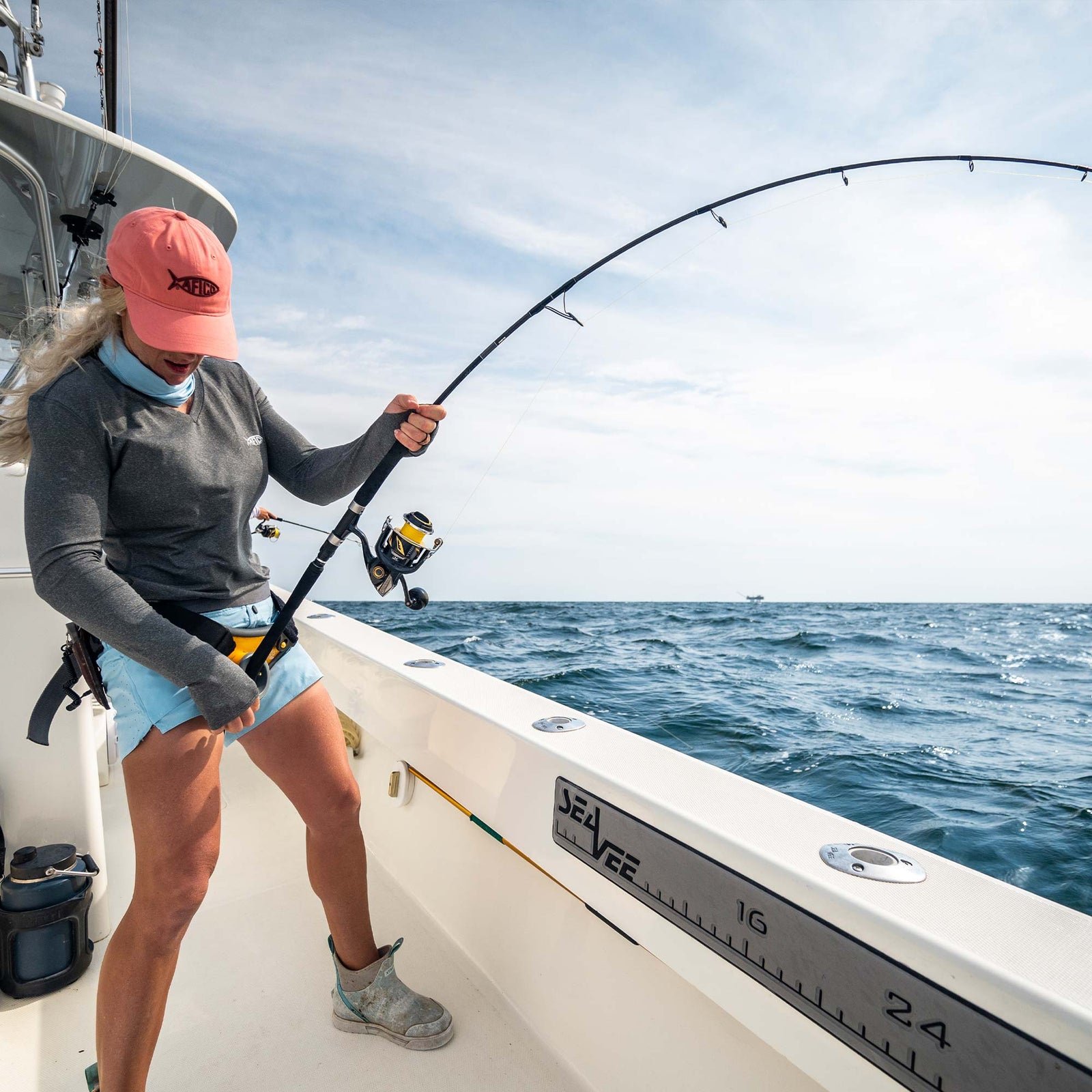 Alijos Fishing Rod Holder Belt  AFTCO