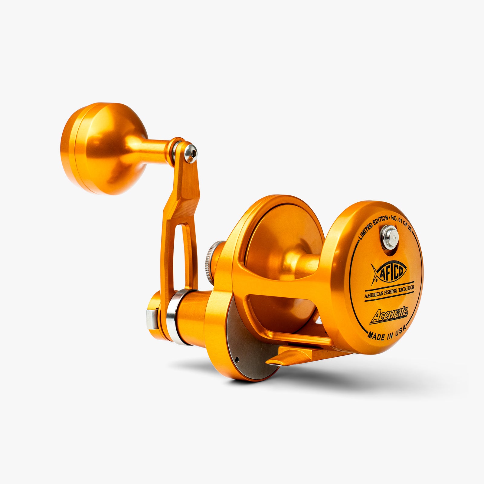 accurate fishing reel with 2 3 8 spool TXD-500XL Tern Star Drag Conventional T6 aircraft aluminum ACCURATE VALIANT 2 SPEED CONVENTIONAL