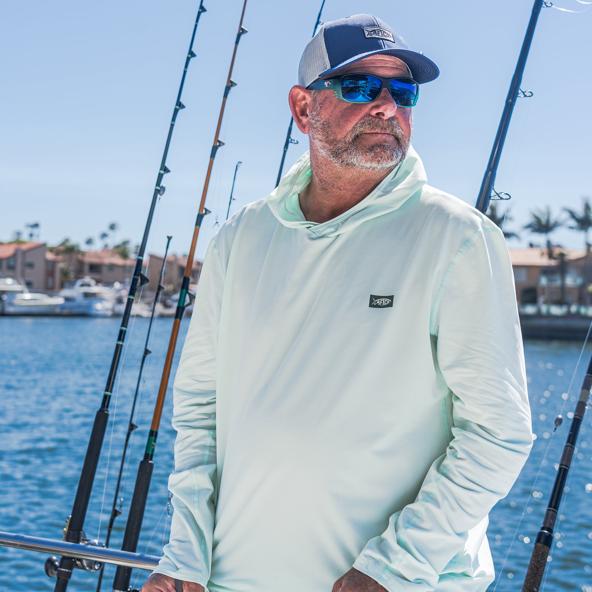 Air O Mesh Hooded Fishing Shirt | AFTCO