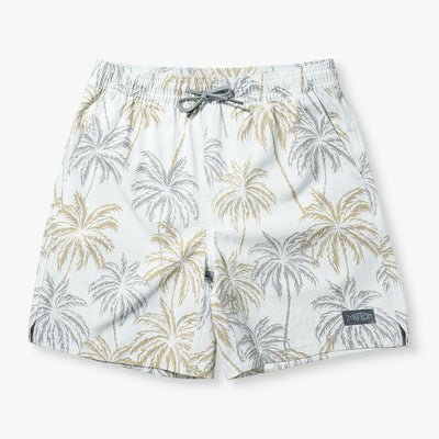 Youth Strike Printed Swim Shorts | Coral