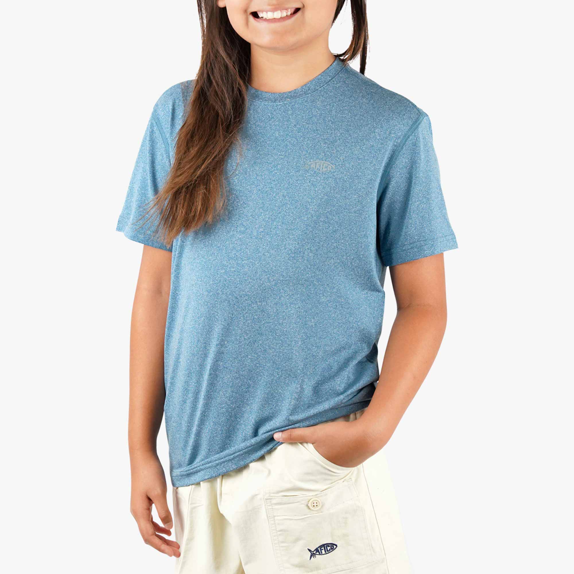 Youth Samurai SS Performance Shirt – AFTCO Youth Samurai SS Performance Shirt – AFTCO