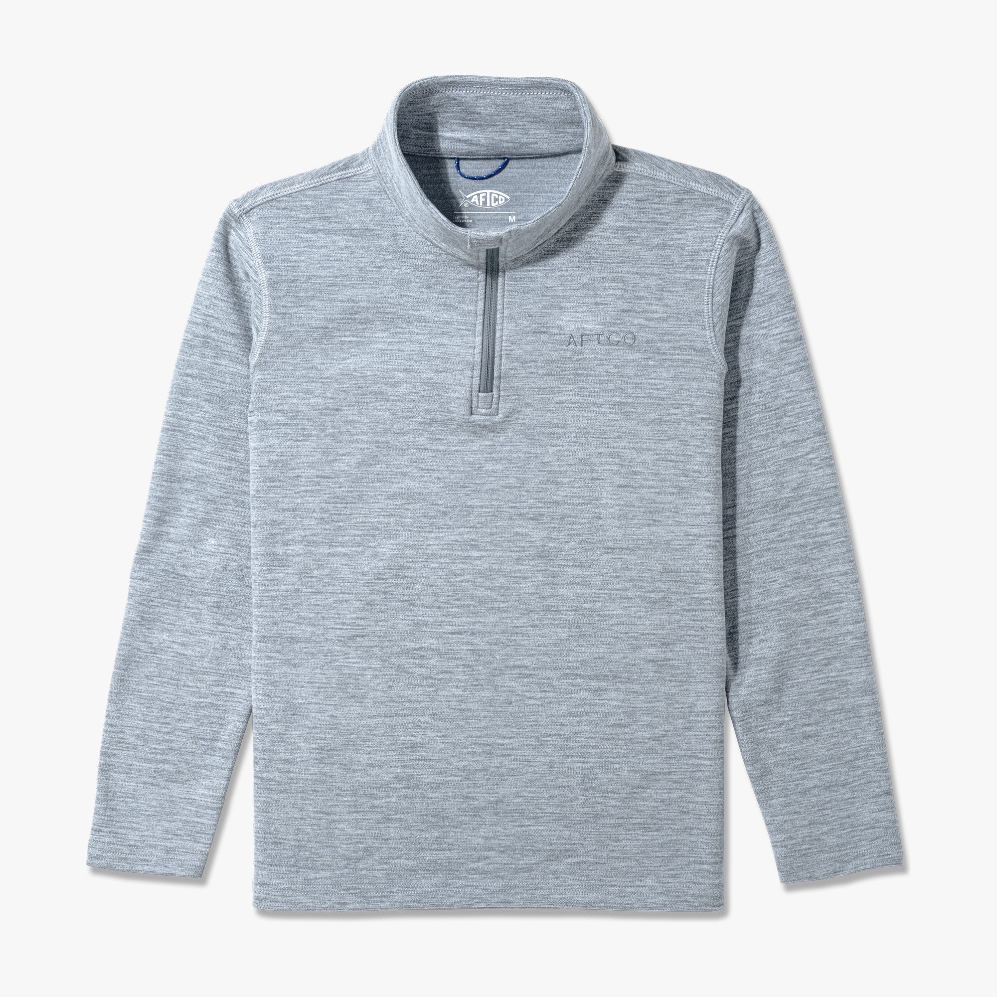 ふく Youth Coastal Layer 1/4 Zip Pullover | AFTCO