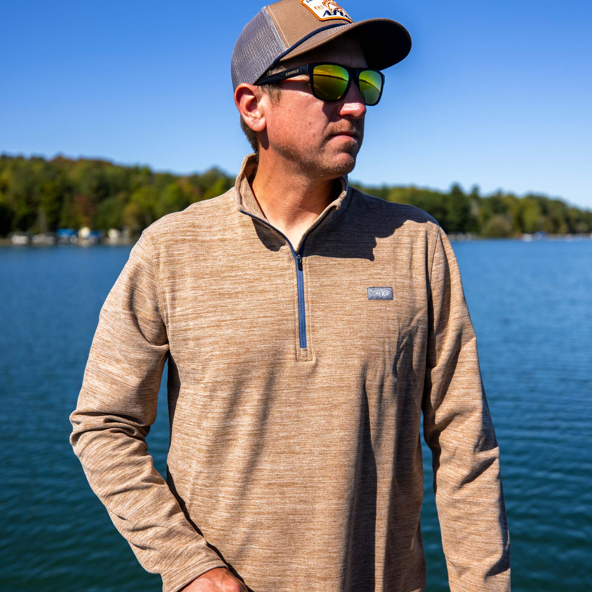Sentinel ¼ Zip Pullover – AFTCO
