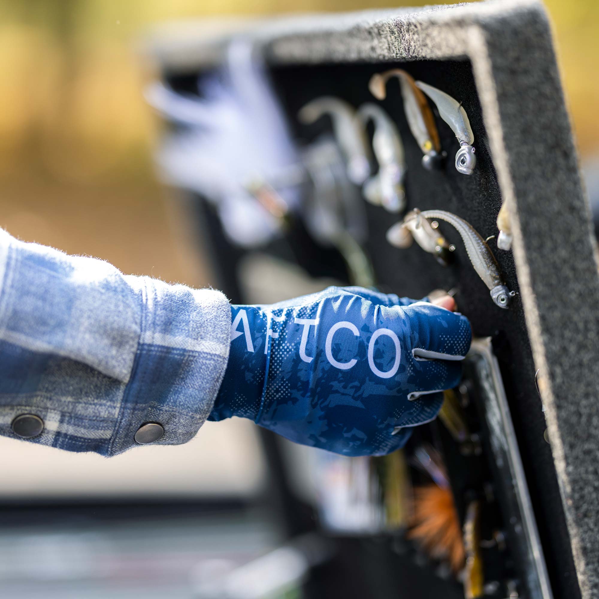 Solblok Fingerless Fishing Gloves | AFTCO