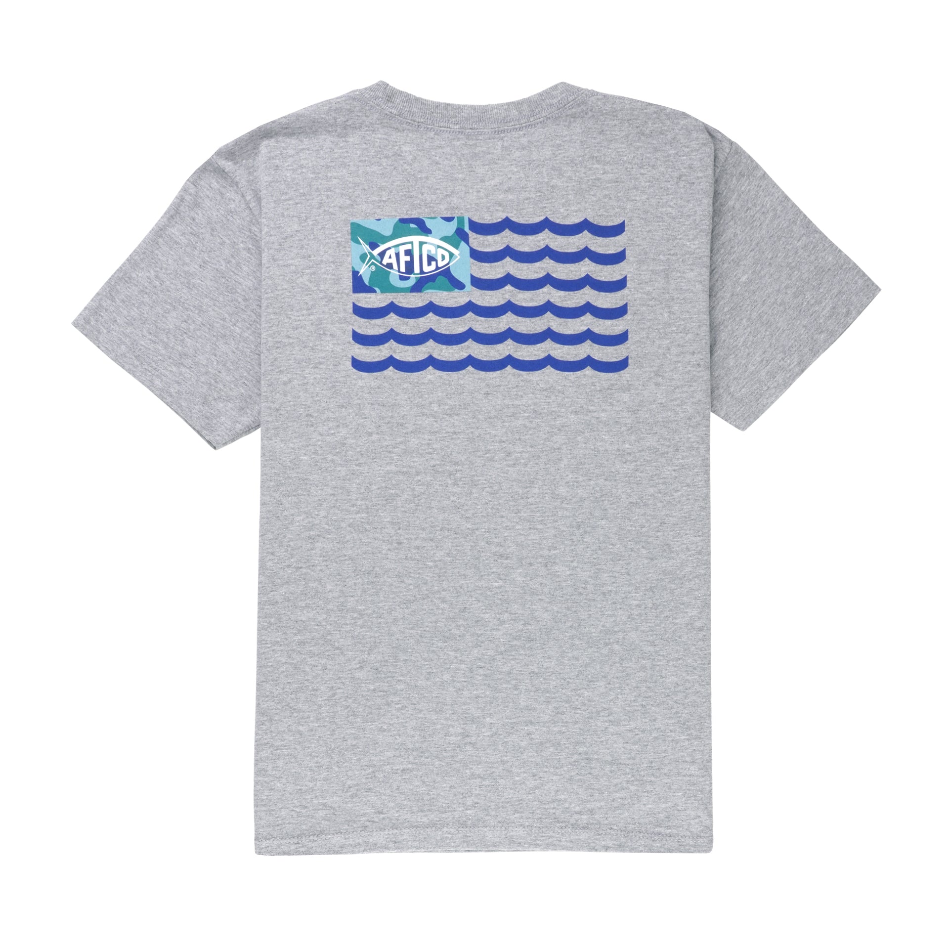 AFTCO Youth Canton SS T-Shirt / Athletic Heather / M