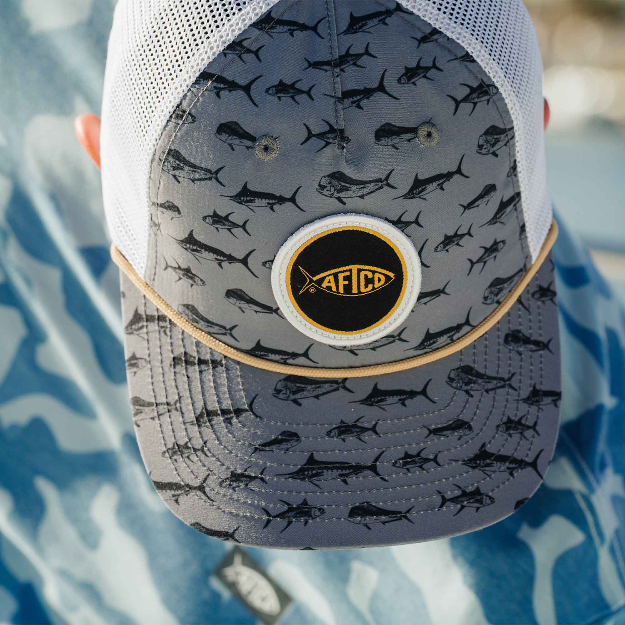 Big 3 Fishing Trucker Hat | AFTCO