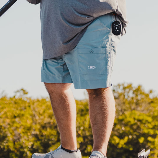 Original Mens Fishing Shorts Long - Classic Colors - AFTCO