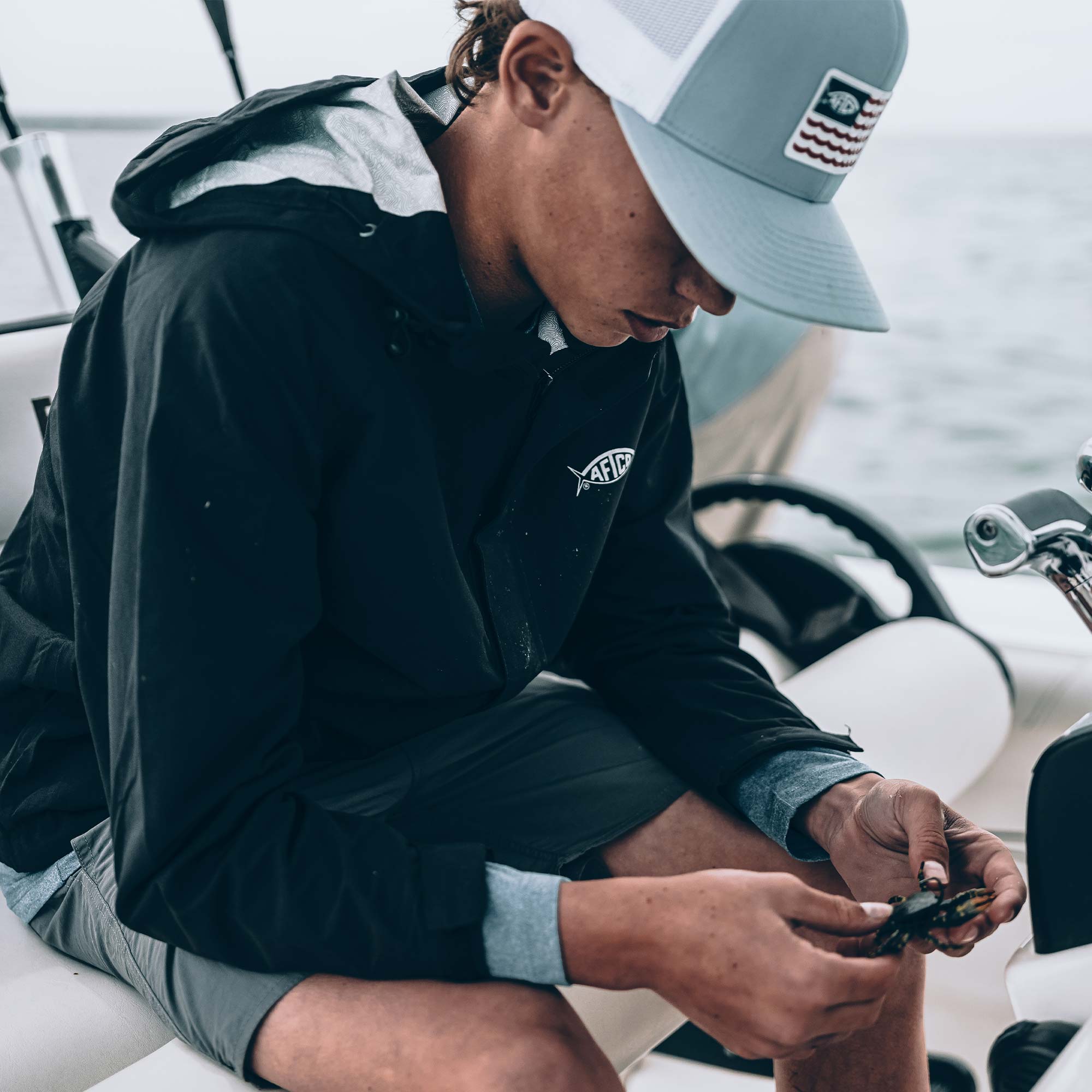 YOUTH Canton Trucker Hat | AFTCO