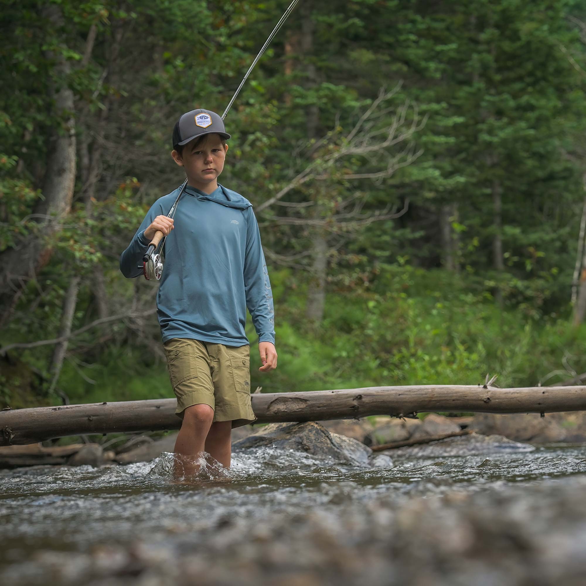 A*K様 MAATEE&SONS LOFTMAN別注 SHORT PANT サイ Kids Original Fishing Shorts | AFTCO