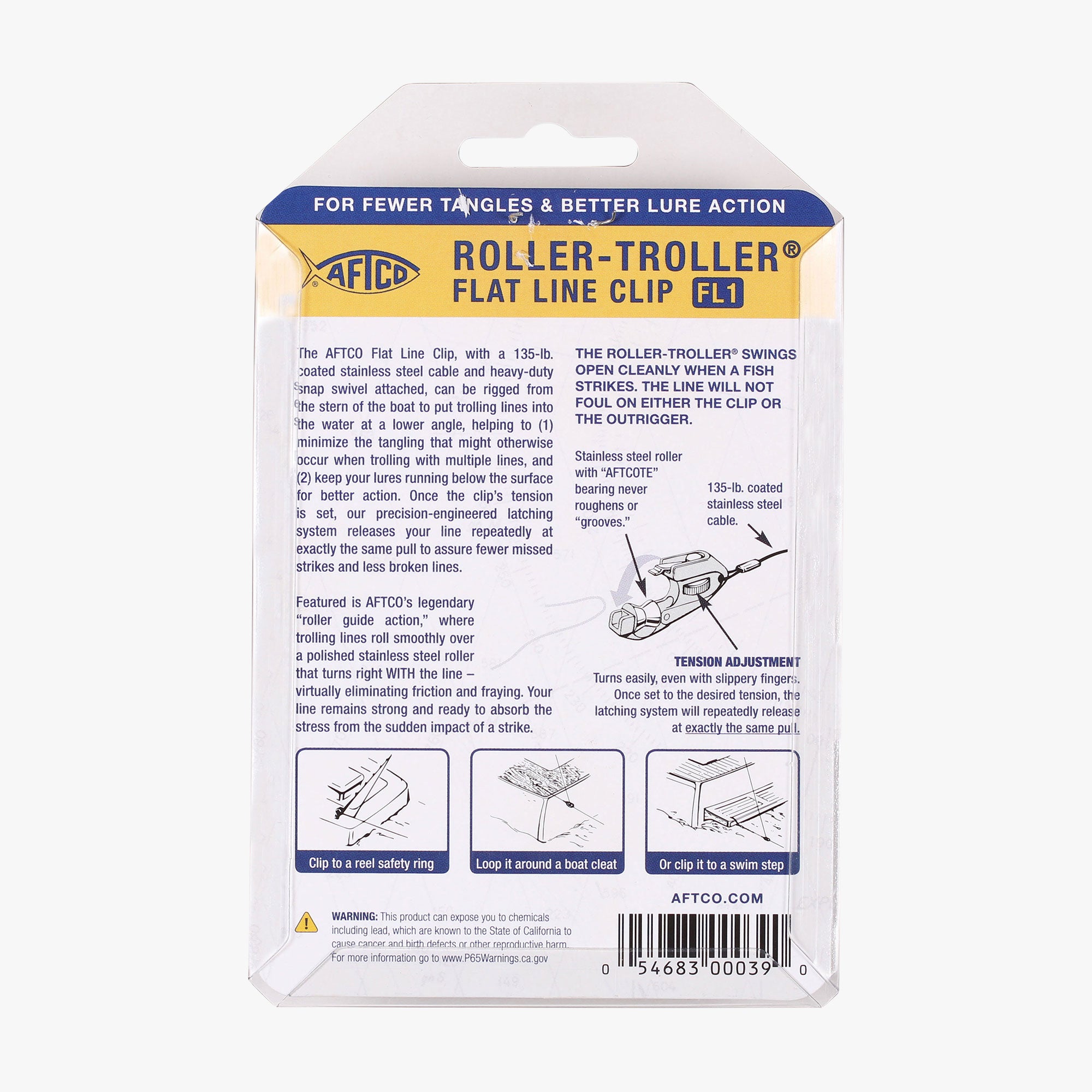 Roller-Troller Flat Line Clips – AFTCO