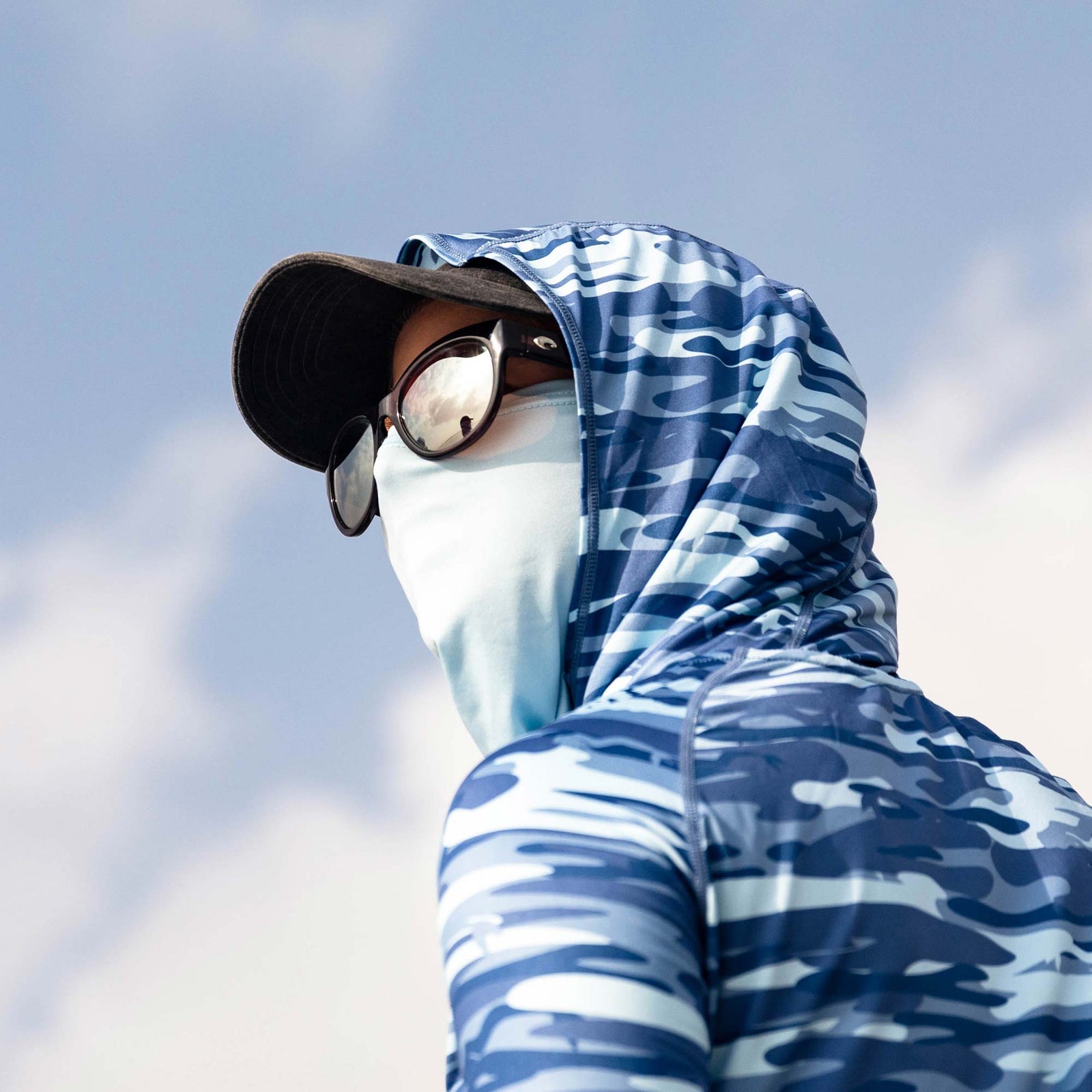 Air-O Mesh Fishing Sun Mask AFTCO Air-O Mesh Fishing Sun Mask AFTCO