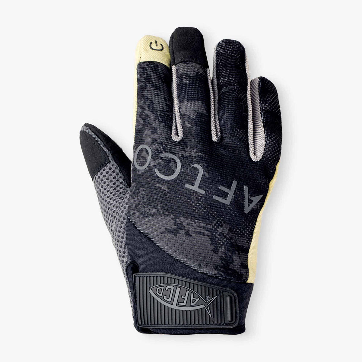 AFTCO fishing gloves product lineup with model names and prices