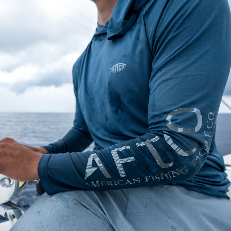 Samurai Long Sleeve Sun Protection Hoodie AFTCO