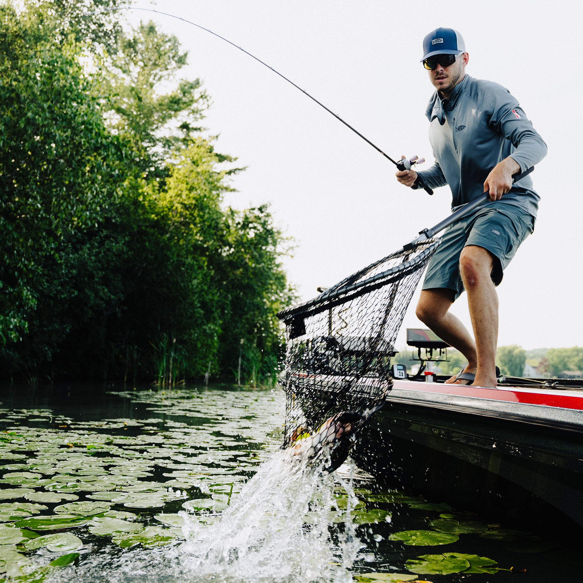 Jason Christie's Hooded LS Bass Fishing Performance Shirt