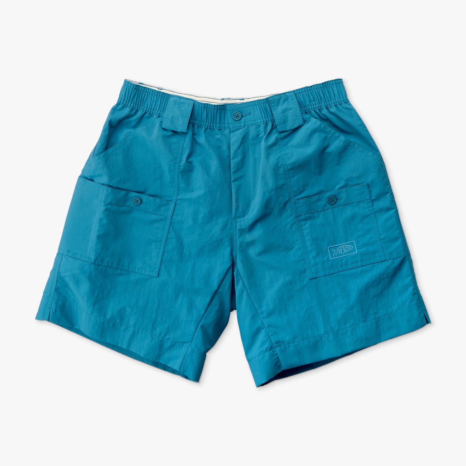 Original Mens Fishing Shorts Long Classic Colors AFTCO - Main Image