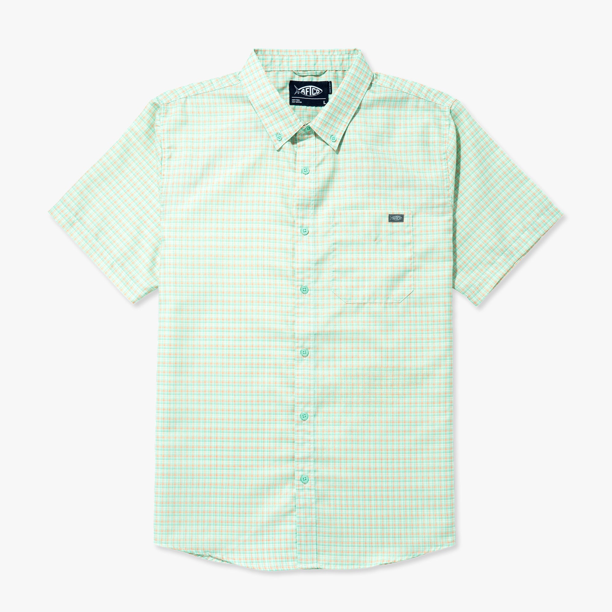 Dorsal Short Sleeve Button Down Shirt | AFTCO