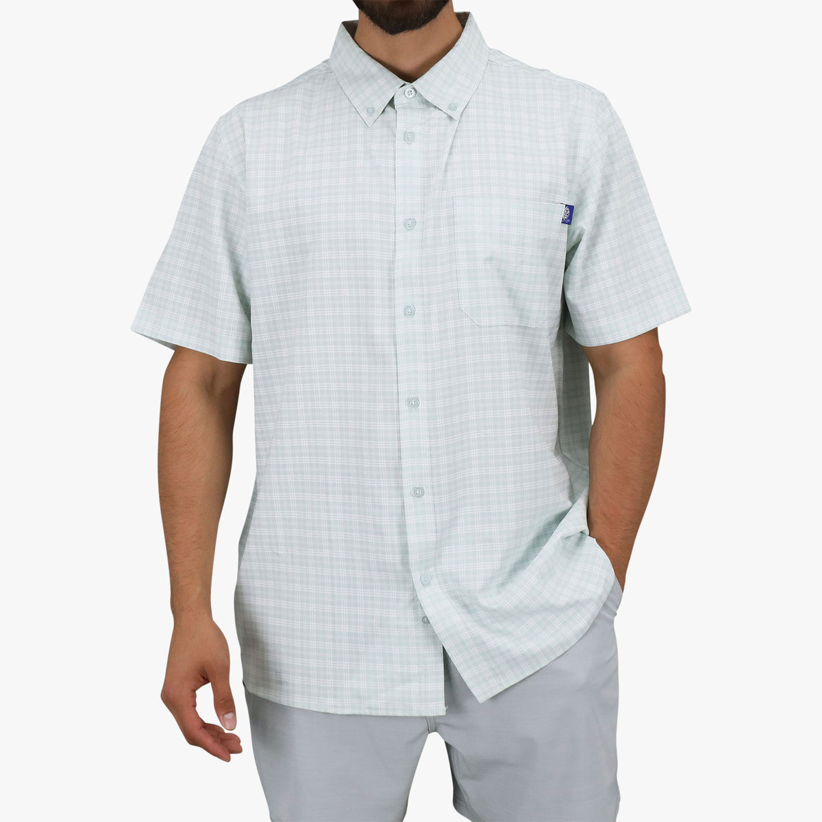 Dorsal Short Sleeve Button Down Shirt | Sale – AFTCO