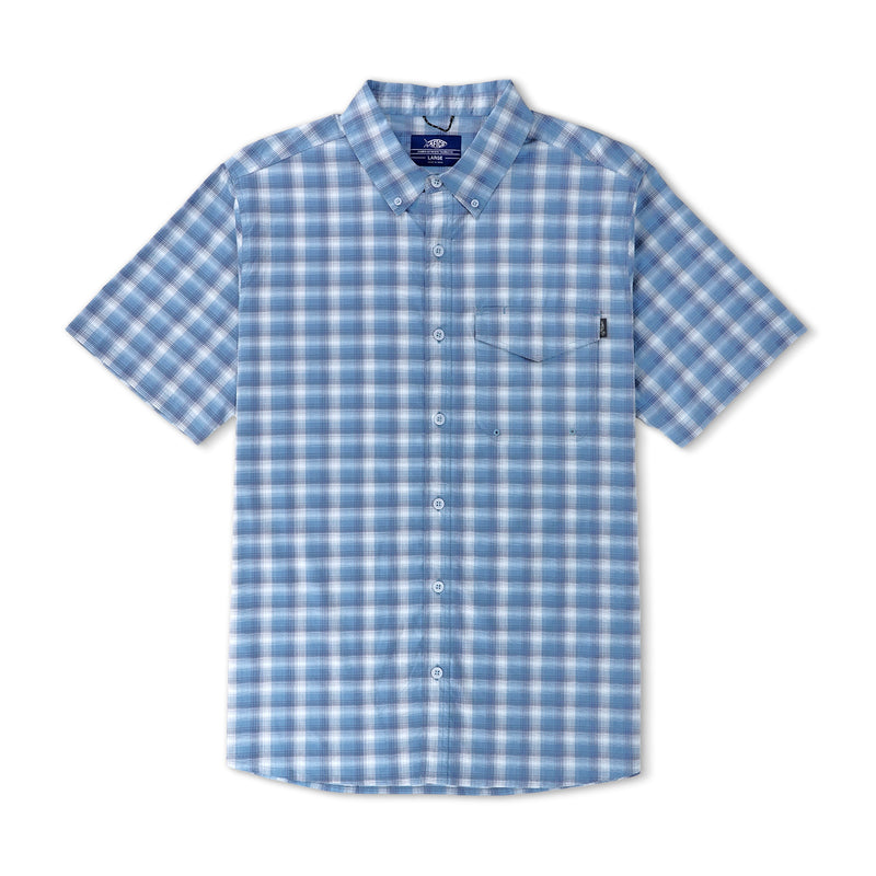 Portside SS Button Down Fishing Shirt | AFTCO / Bering Sea / S