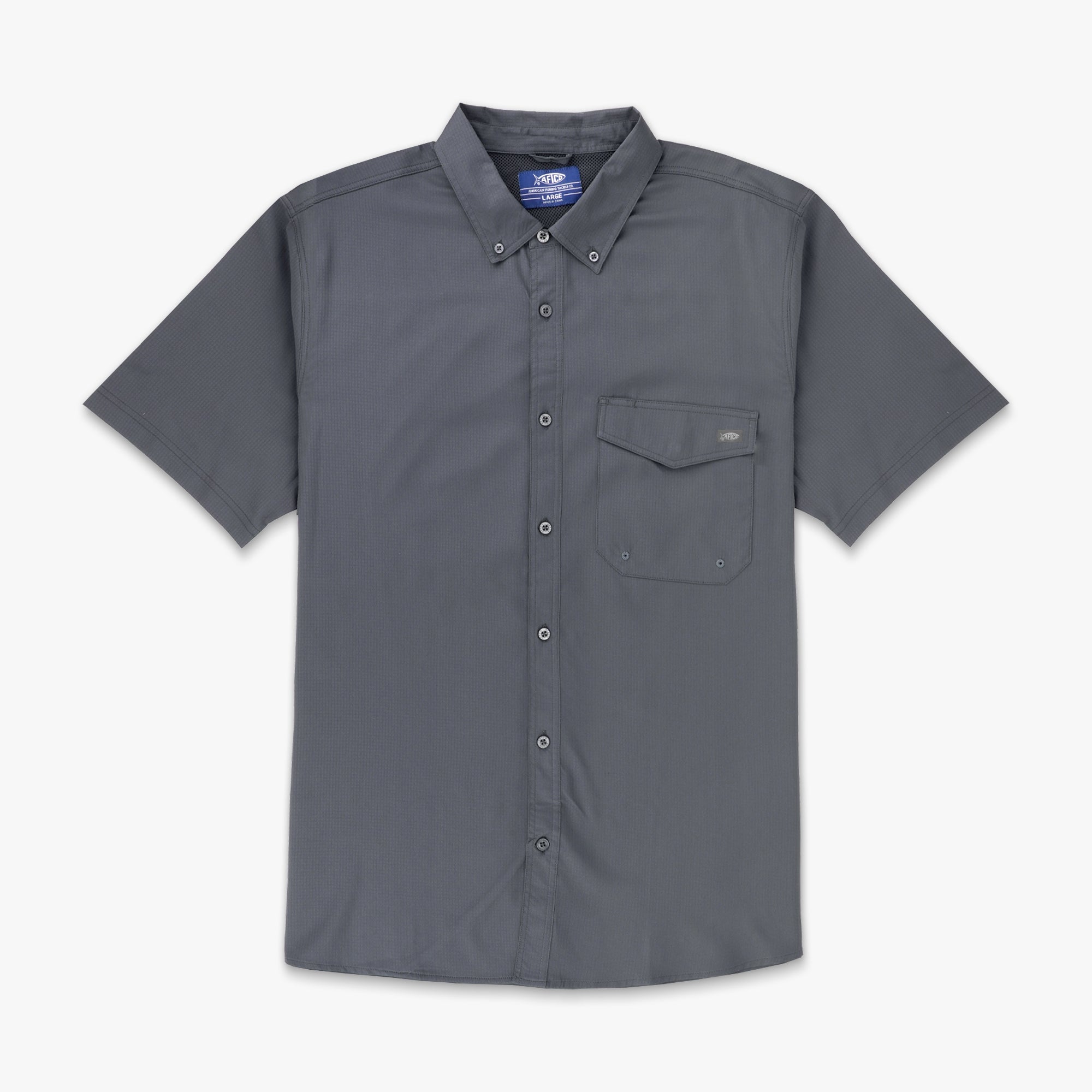 Tech New Angler’s Open Collar Shirts L/S DAIWA Tech Sports Open Collar Shirt L/S Black | HAVEN
