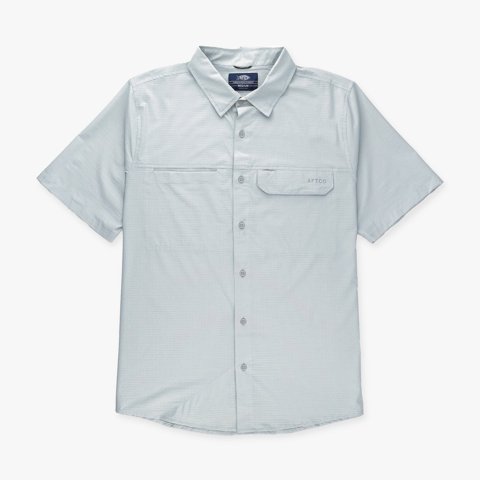 Air O Mesh SS Button Down Fishing Shirt AFTCO