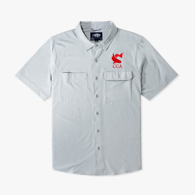 CCA Air-O Mesh SS Button Down Shirt