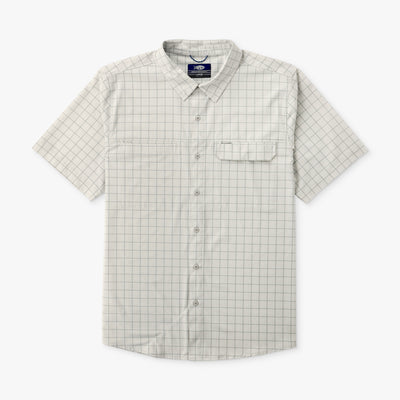 Air-O Mesh Printed SS Button Down Shirt