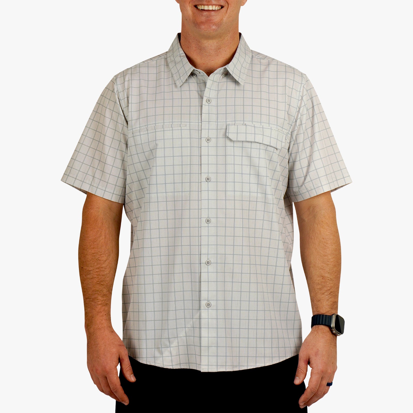 Air-O Mesh SS Button Down Shirt