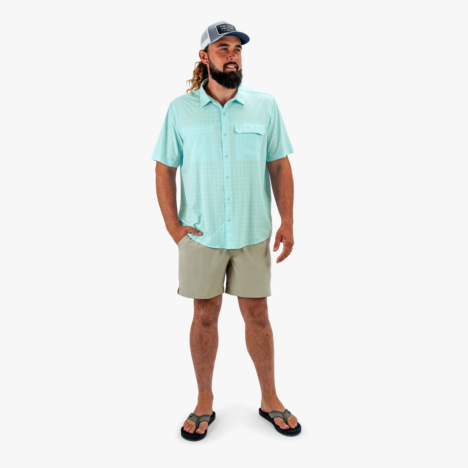 Air-O Mesh SS Button Down Shirt