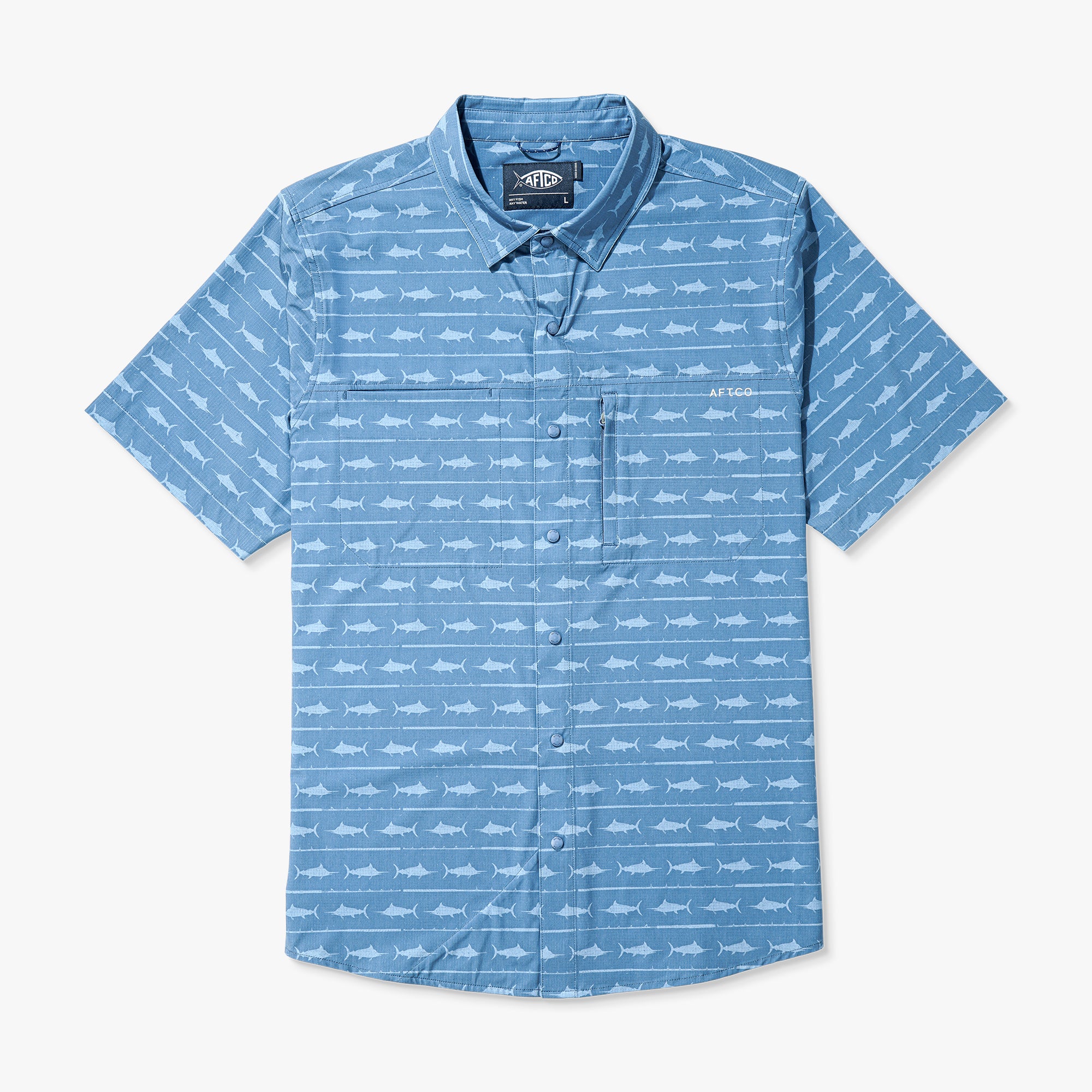 Seabreeze Short Sleeve Button Down Shirt | AFTCO