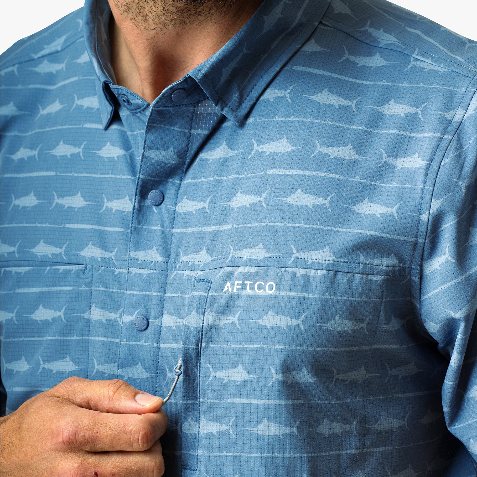 Seabreeze Short Sleeve Button Down Shirt | AFTCO