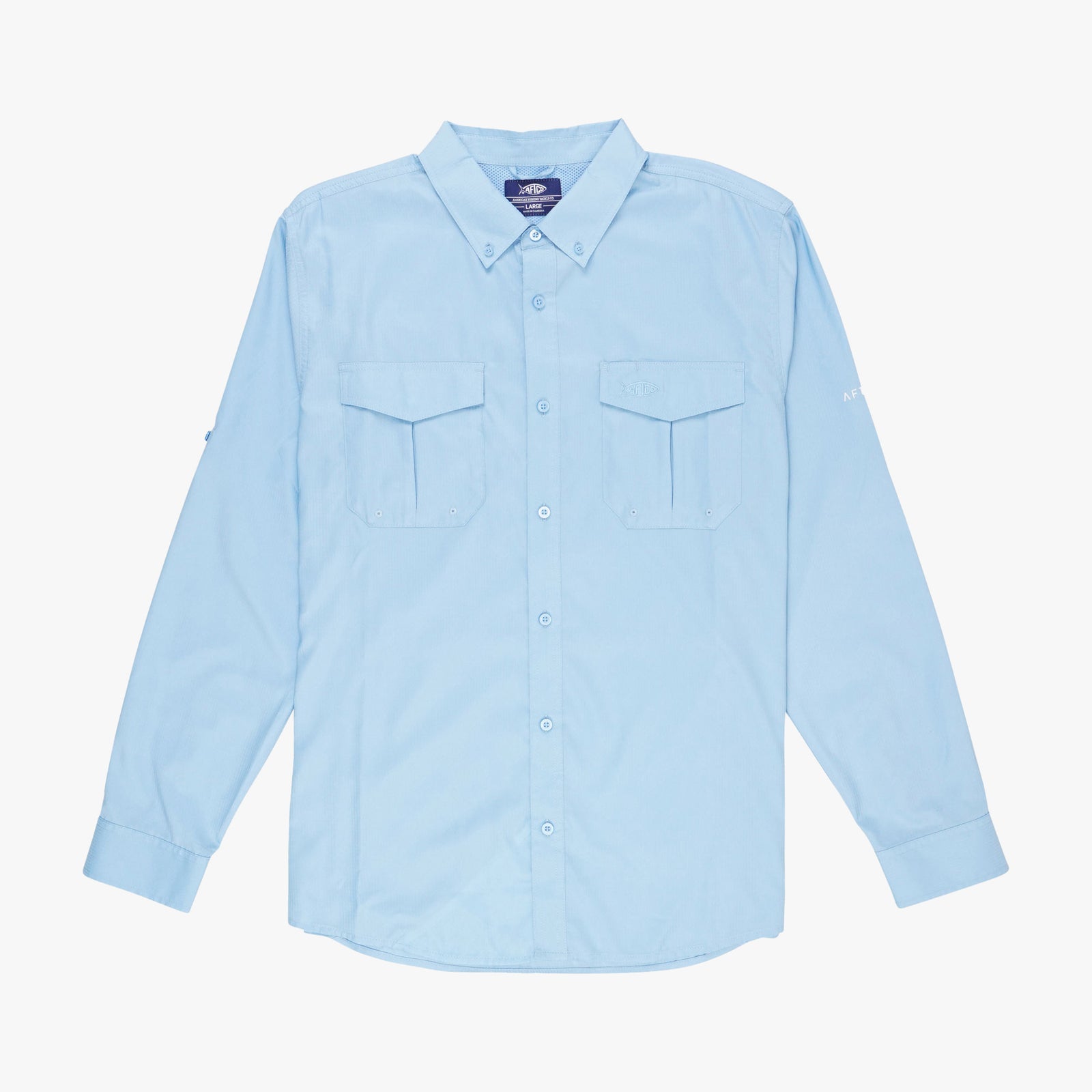 Big Guy Rangle LS Vented Fishing Shirt – AFTCO - Main Image