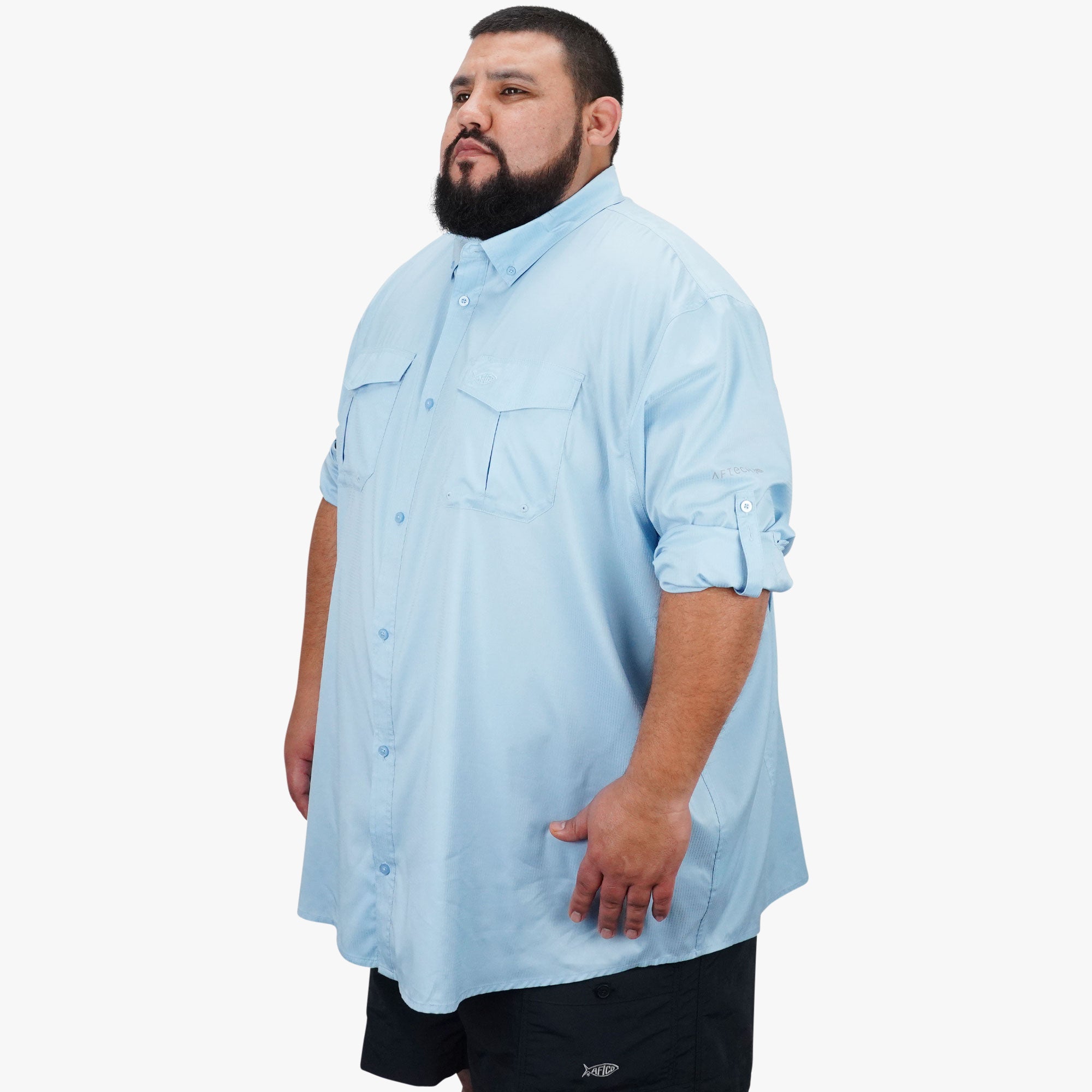 Big Guy Rangle LS Vented Fishing Shirt – AFTCO